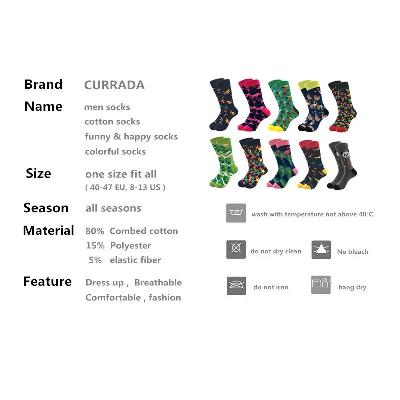 Brand Quality Mens Socks Combed Cotton Colorful Happy Funny Sock Autumn  Winter Warm Casual Long Men Compression Sockq190401 From Vega9, $0.91