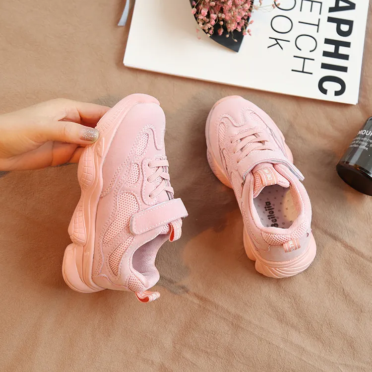 Hot Sale Fashion Kids Sneakers Breathable Basketball Shoes For Boys And Girls With Net Surface Athletic Trainer Sport Running Shoes From Babywarehouse 23.45 DHgate.Com