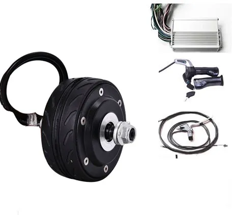 4 tums dubbelaxel elektrisk scooter motor kit elektrisk hjul nav motor elektrisk cykelomvandlingssats