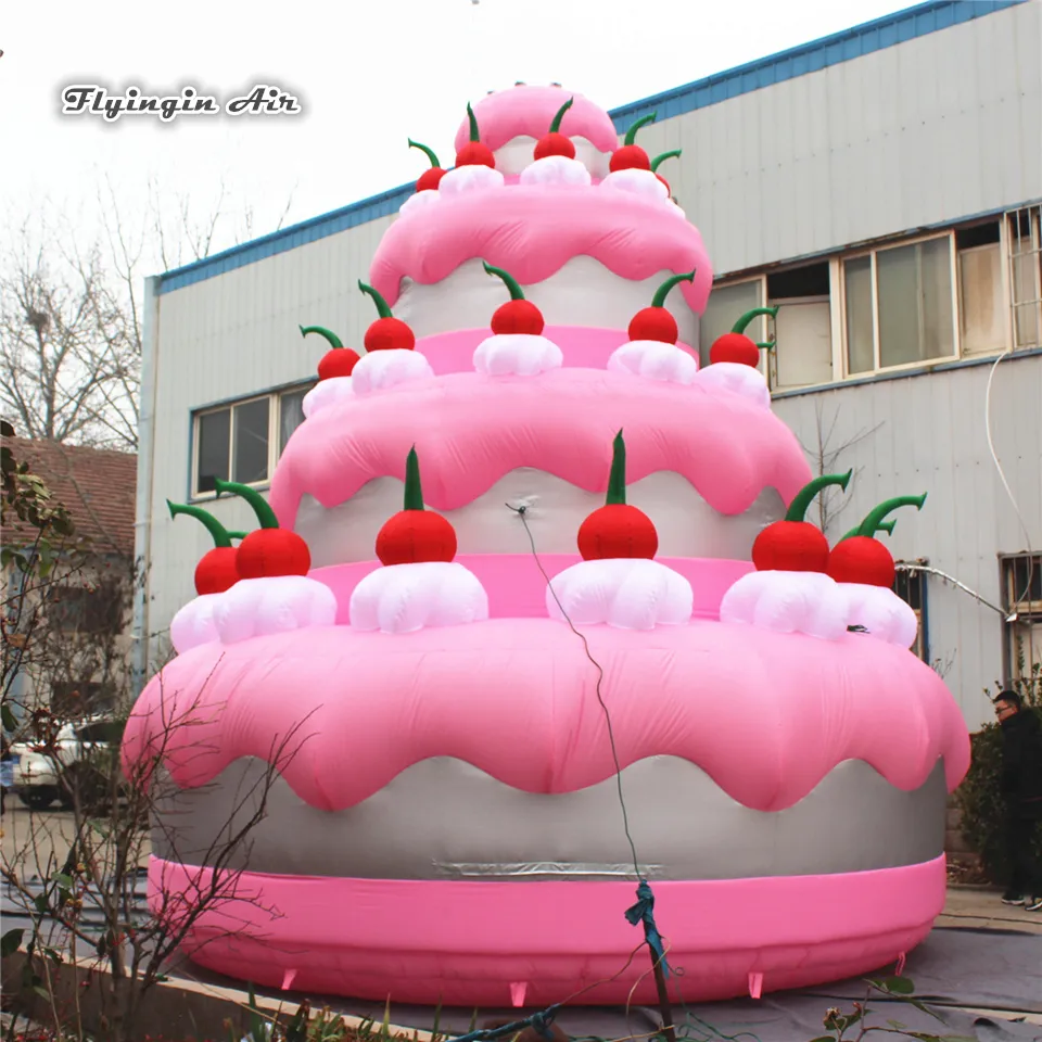 Trampolines Et Toboggans Gonflables De Dessin Animé Pour Aire De Jeux Pour Enfants | Vecteur