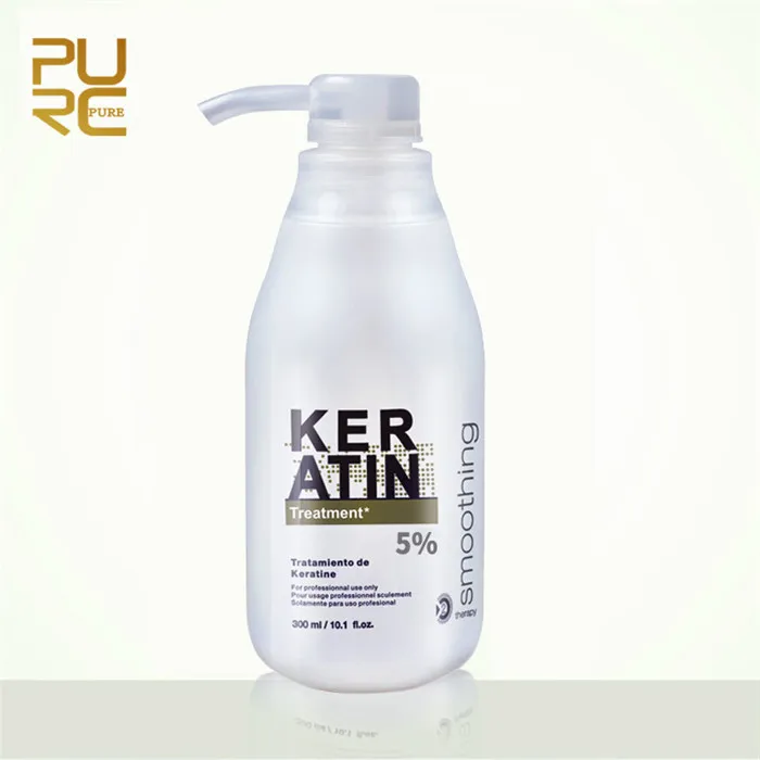 PURE Keratin Hair Repair Treatment Formalina 5% Piastra per capelli ricci professionale Estensione dei capelli Trattamenti per il cuoio capelluto lucido