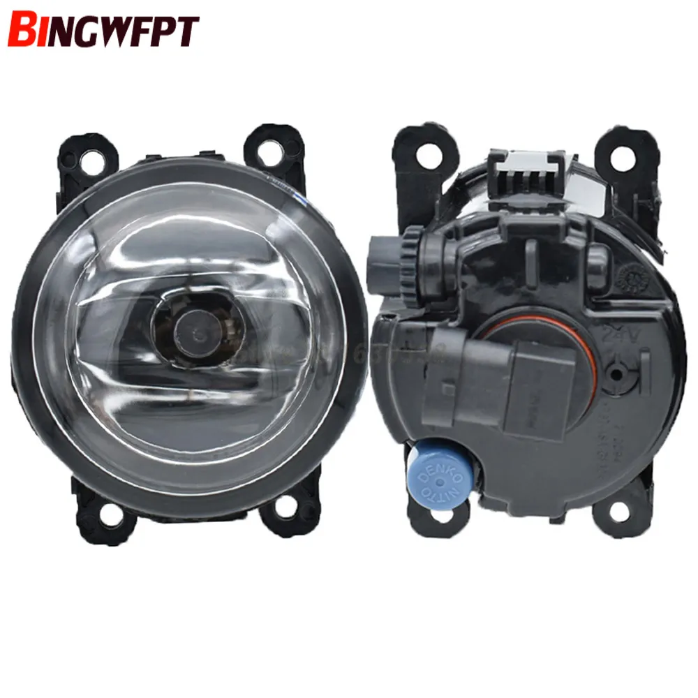 Pair Car Styling Round Bumper Halogen Lamps 55W For Mitsubishi Pajero Sport  Montero Sport Nativa Prajero Dakar LED Fog Light H11 From Carfansauto,  $20.08