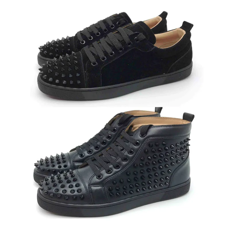 Hot Sale Designer Shoes Spike Red Bott 