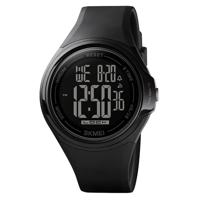 Relojes digitales deportivos para hombre, reloj de pulsera luminoso  resistente al agua con pantalla táctil estilo ciencia ficción