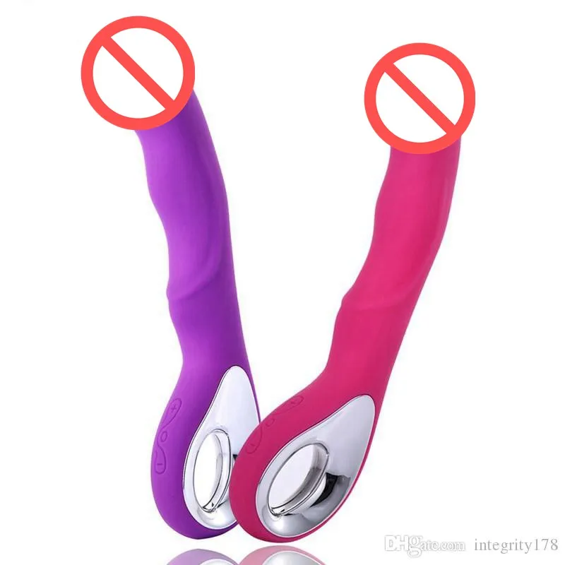 G Point Vibrator Dildo 10 Speed ​​Vattentät Silent G Spot Master Clitoris Vaginal Stimulator Massager Vuxen Sexleksaker