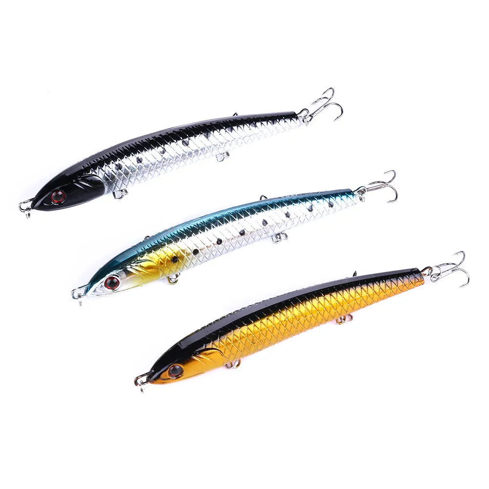 Bionic VIB Lead Minnow Fish 13.8cm/41g, 3D Eyes, Metal Swimbaits, Lifelike Laser  Lure For Deep Diving And Saltwater Minnow Fishing From Rjhandsome, $4.21