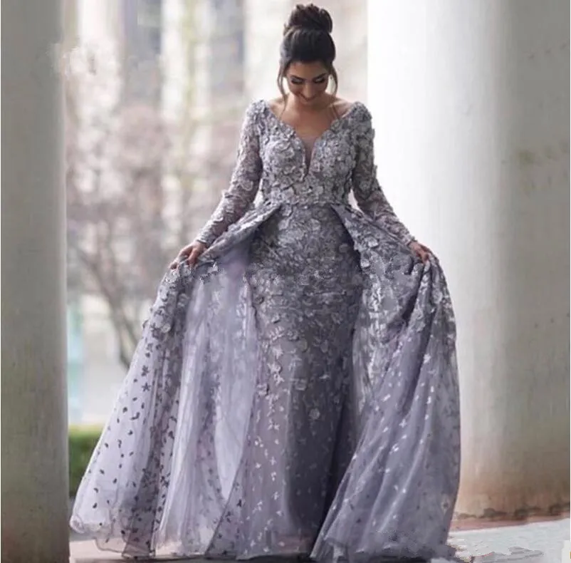 Saudi Arabic Gray Muslim Evening Dresses 2020 Mermaid... From 157,17 | DHgate Saudi Arabic Gray Muslim Evening Dresses 2020 Mermaid... From 157,17 | DHgate