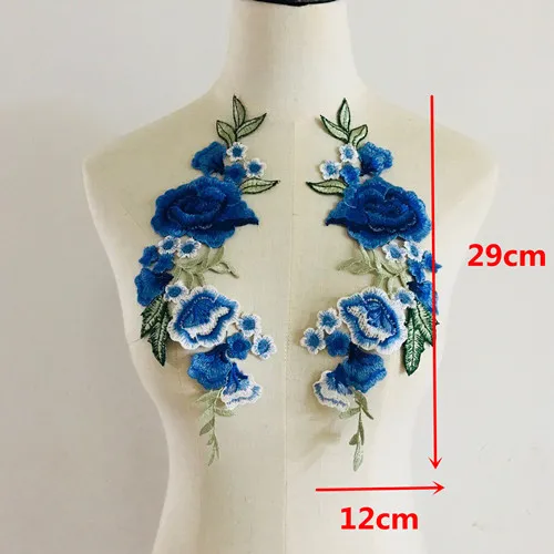 Parches De Flores Termoadhesivos - 20 Piezas, Bordados, Mezcla De Colores, Para Decorar Ropa, Jeans Y Sombreros