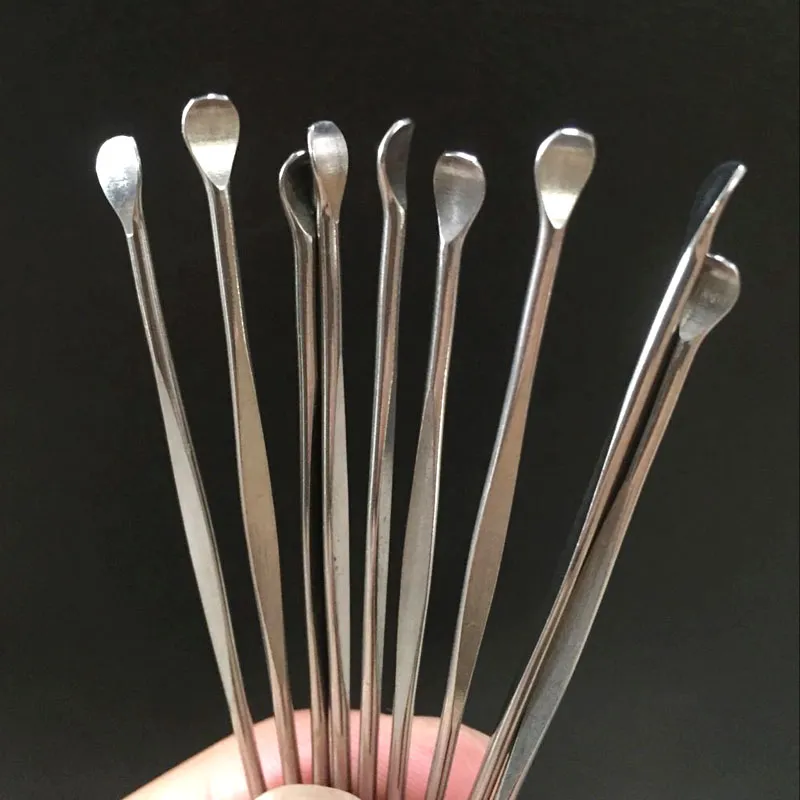 Wax Carving Tool Stainless Steel Dab Tool Titanium Nail dry herb Dabber Tool Pipe Cleaning Tools for wax atomizer