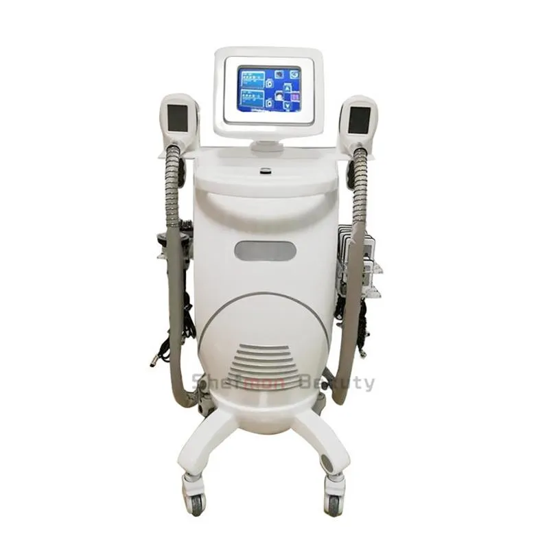 2019 Máquina de adelgazamiento por congelación de grasa con criolipólisis Cavitación ultrasónica Radiofrecuencia Lipo Láser Crioterapia Estiramiento de la piel Salón de belleza