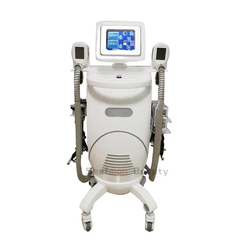 2019 Cryolipolysis الدهون تجميد التردد التخسيس آلة التجويف Ultrasounic راديو ليبو ليزر العلاج بالتبريد الجلد تشديد صالون تجميل