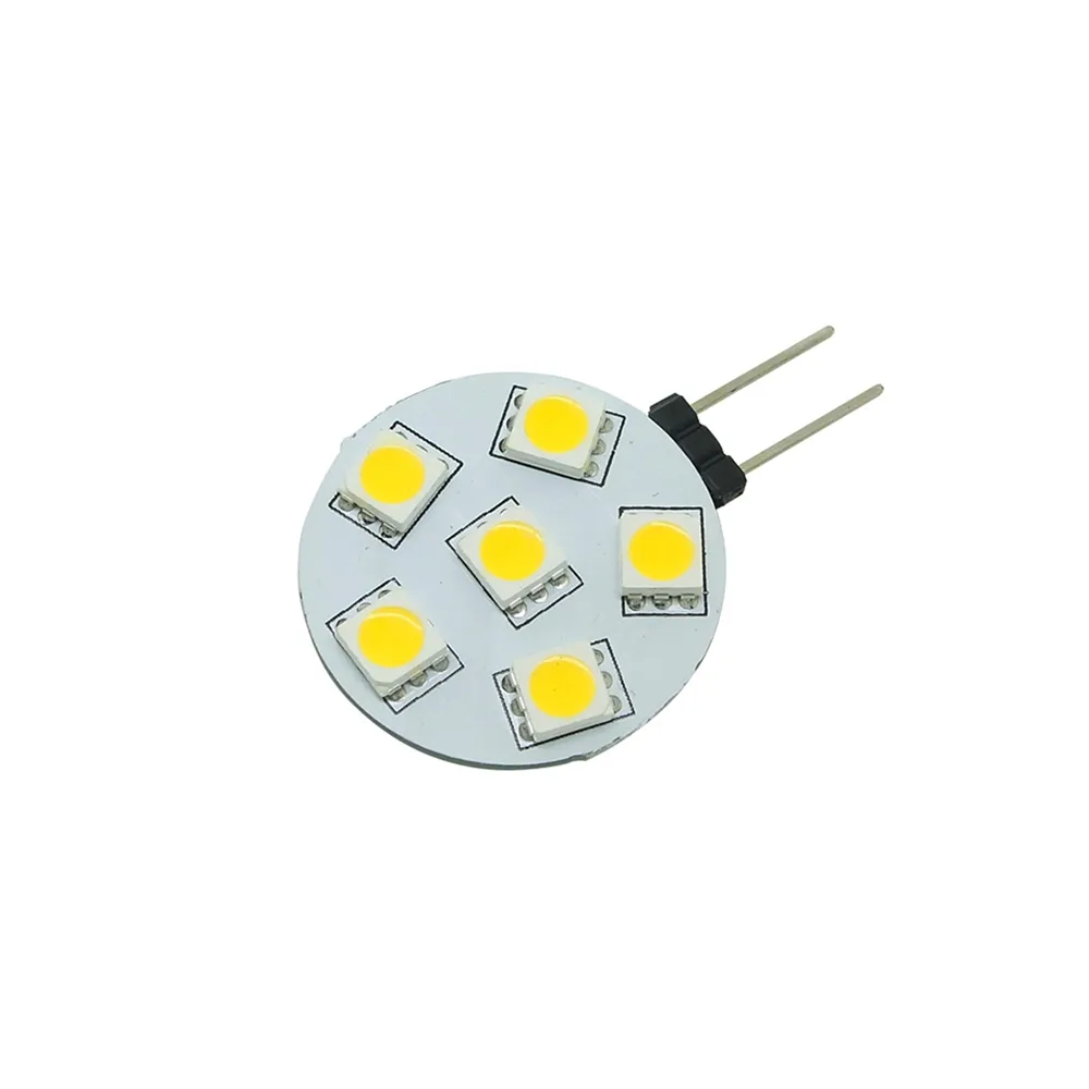 OMTO 1.5W/2W G4 LED 5050 3528 SMD Voiture Marine Camper RV Lampe Ampoule DC12V