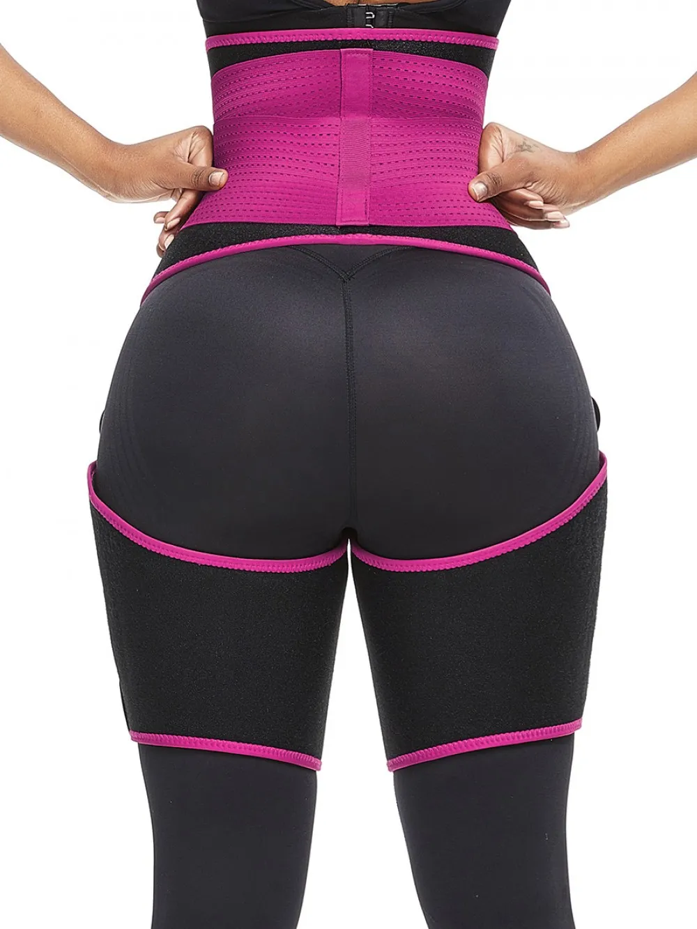 High Waist Thigh Trimmer - 3in1 Body Shaper Butt Lifter Slimming