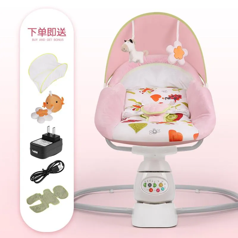 Auto Swing Baby Rocking Chair Cradle Soothe God To Sleep Neonate