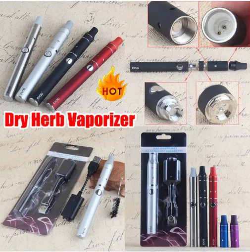 1pcs 650 900 mAh dry herb kit vaporizer evod wax pen electronic cigarette ago g5 vaporizers herbal portable tank 510 thread