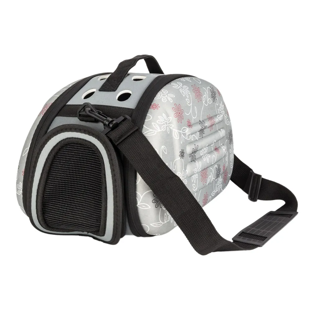 Kattskum Handväska Fällbar Pet Carrier Airline Godkänd Utomhus Travel Puppy Shoulder Bag för Small Dog USA Stock