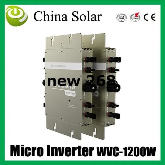 Freeshipping Melhor Novo Solar Power Micro Inversor WVC1200W para Sistema Fotovoltaico