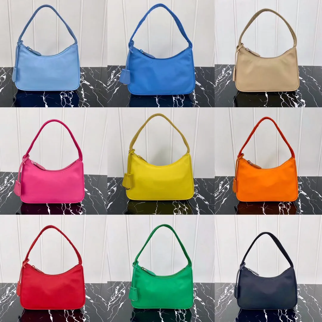 Borsa a tracolla classica da donna in tela hobo borsa a tracolla in nylon per donna semplice borsa a mezzaluna borsa a tracolla femminile impermeabile