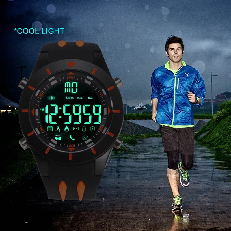 Luxury Digital Wristwatch: Waterproof Big Dial LED Display, Stopwatch ...