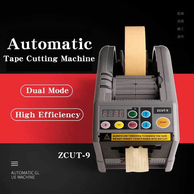 Distribuidor automático de fita 110V 220V versão máquina de corte automática ZCUT-9 corte adesivo