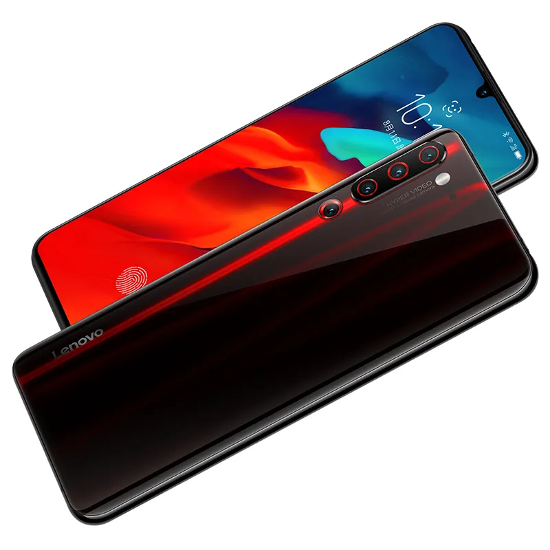 Original Lenovo Z6 Pro 4G LTE Handy 6 GB RAM 128 GB ROM Snapdragon 855 Octa Core Android 6,39" FHD OLED Vollbild 48 MP 4000 mAh Fingerabdruck-ID Smart Mobiltelefon