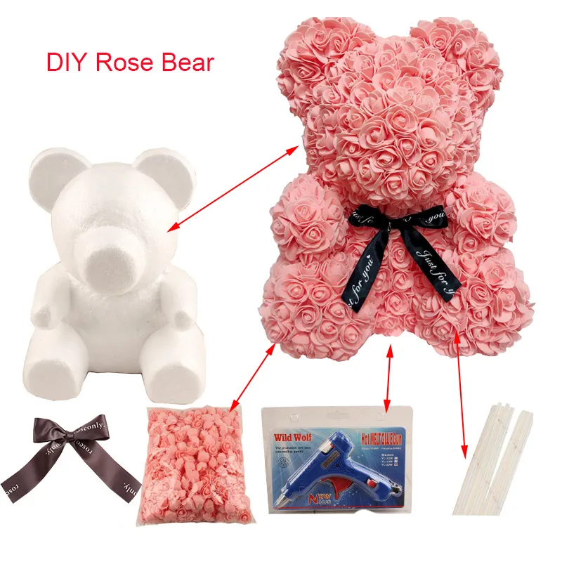 Diy rose clearance bear