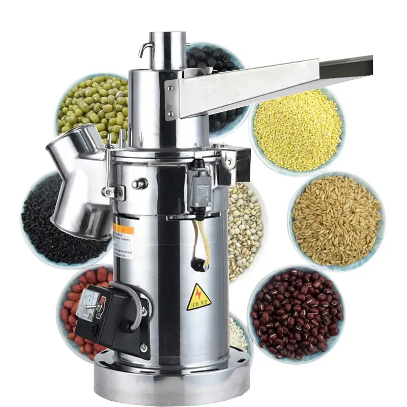 220V electric grains mill grinder spices herb cereals coffee crusher dry food powder machine high speed