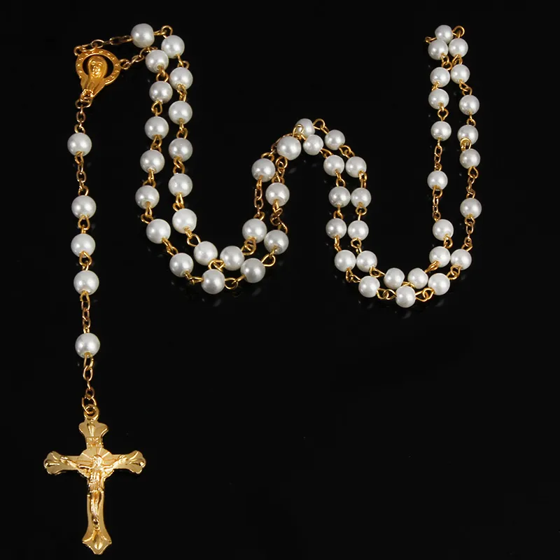 Precious Mother-of-Pearl & Sterling Silver Rosary - Ghirelli Rosaries