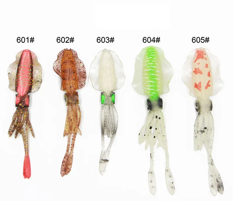Realistic Swing Swimming Octopus Lure Super Popular Soft Rubber Squid  Chatter Baits In 3 Sizes 9.5cm/4.3g, 12cm, 8.4g, And 15cm From Rjhandsome,  $2.98