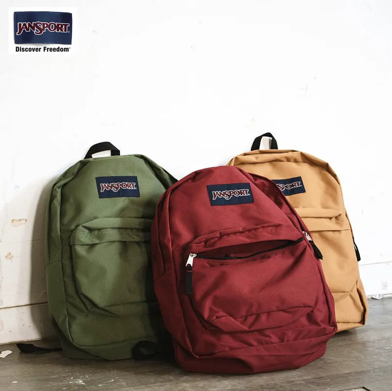 New Jansport Backpack Waterproof Men Women Fashion Style Design