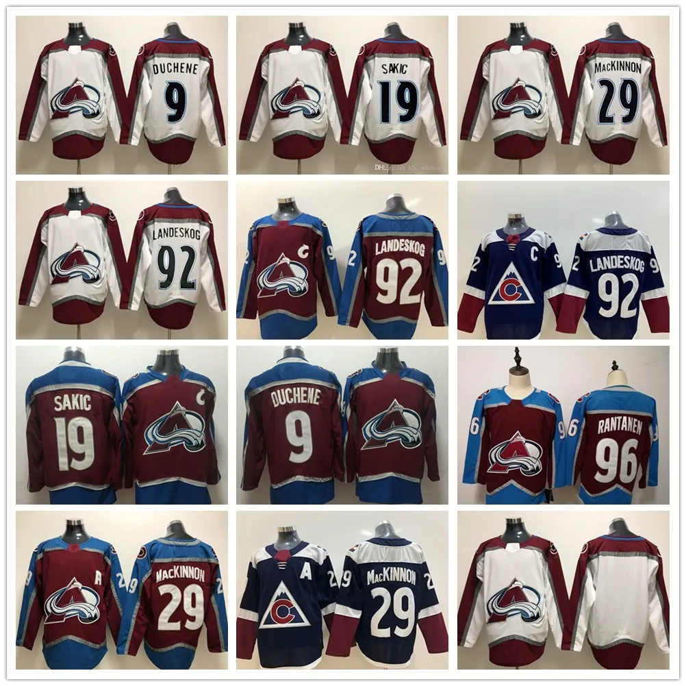Nathan MacKinnon Jersey Colorado Avalanche Alternate Third 3rd Matt