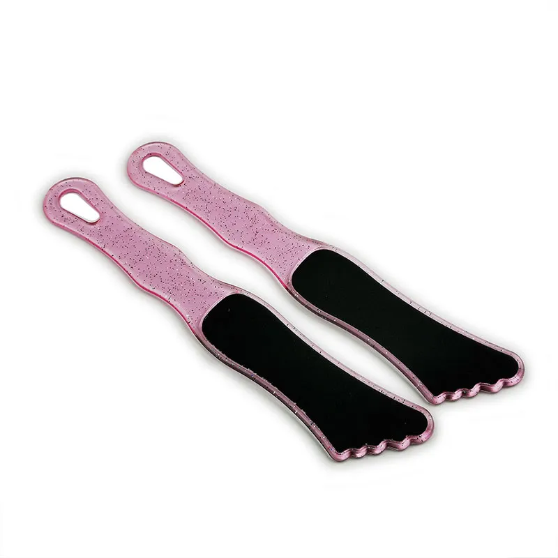 20pcs/lot foot file blink pink handle rasp for callus remover pedicure feet care tools wholsale