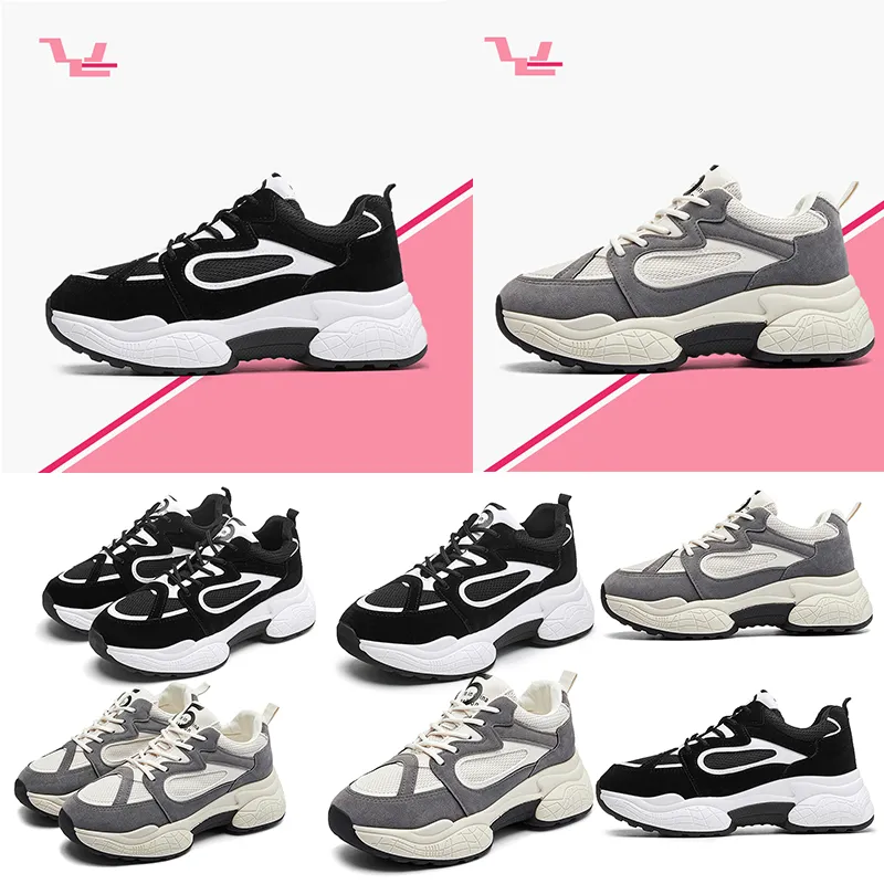 size 35-40 for fashion women running shoes triple white black grey mesh comfortable breathable sports designer sneakers