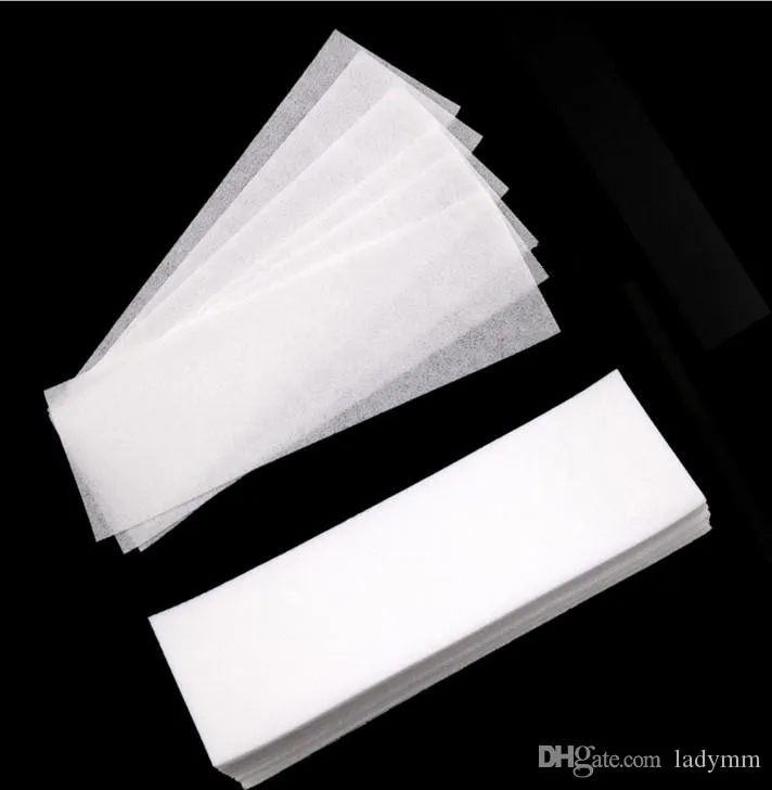 Big discount 200pcs/Lot Professional Wax Waxing Strips Hair Removal Paper Nonwoven Epilator