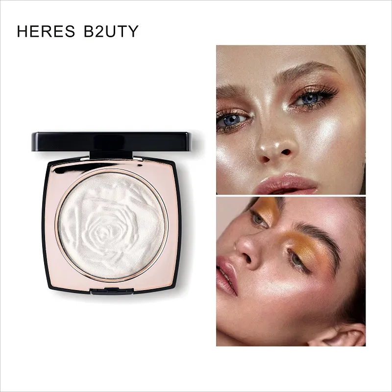 Set Powder Contour Illuminating Highlighter Luxury Petal Diamond