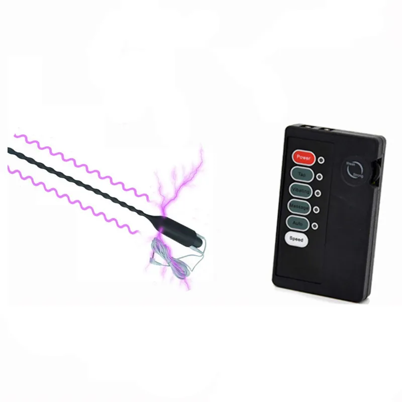 Electric Shock Set Silicone Plug Catheter Sounds Urethral Dilator Adult Sex Toys For Men Electro Stimulate Cha_voghion.com