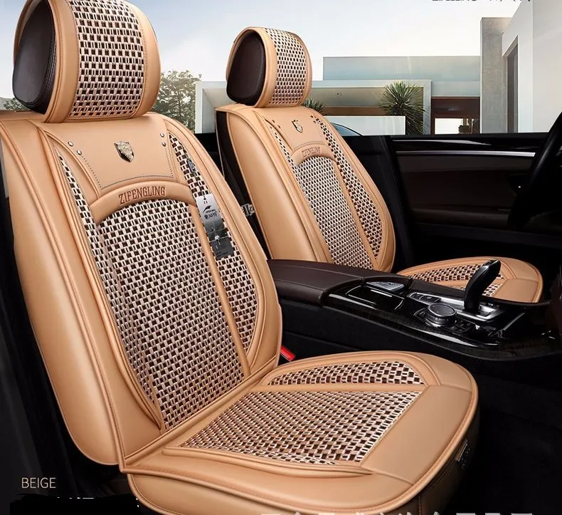 Universal Car Accessories Seat Covers For Truck Durable High Quality PU Leather Five Seats Covers For SUV 2020 New D176h