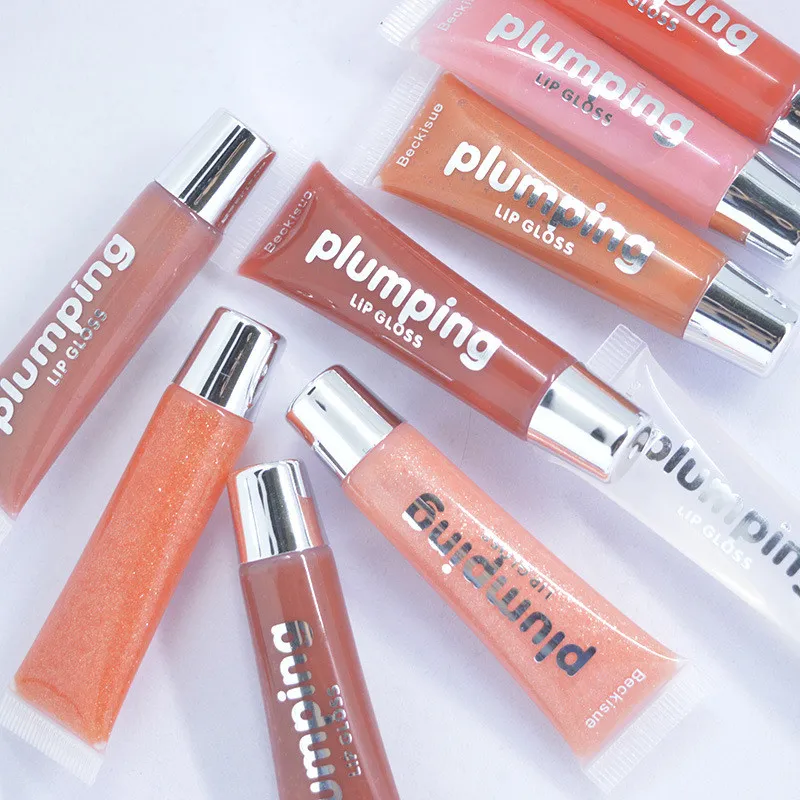 Volume pluvizador de chapéu de cereja molhada Volume pluumeiro volume brilhante Vitamina E Mineral Blowgloss