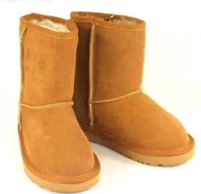 2019 حذاء كلاسيكي جديد شتاء الطفل للماء دافئ في فصل الشتاء أحذية الفتيات أحذية الفتيان الاطفال الثلوج أستراليا التمهيد لمعان