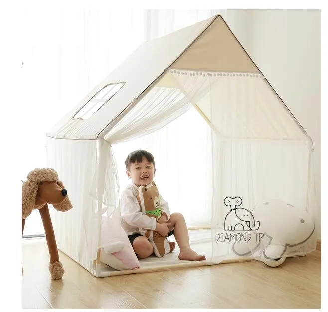 Kinderkamer game tent kinderen bedden stof huis kleuterschool entertainment outdoor tenten kinderen