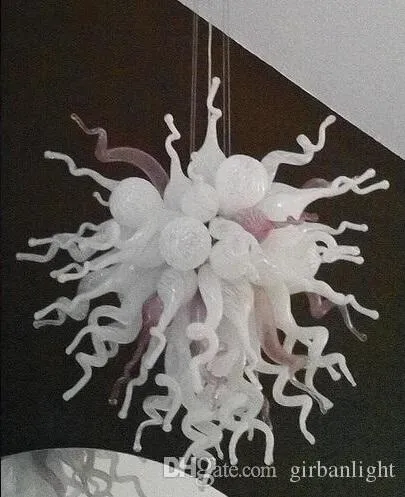 Lampadario in vetro soffiato di alta qualità, arte moderna, a risparmio energetico, a sospensione, a LED, decorazioni per la casa, lampadari in vetro stile Chihuly