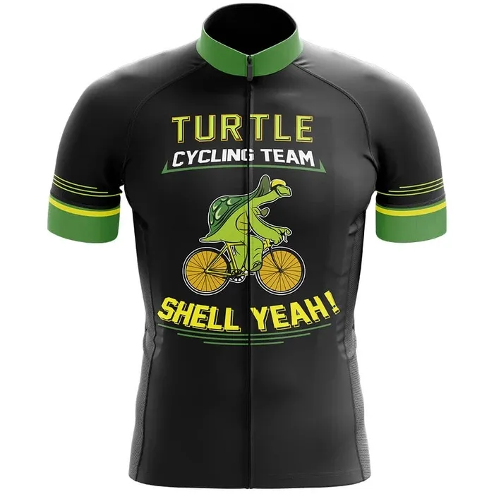 Turtle cycling jersey deals