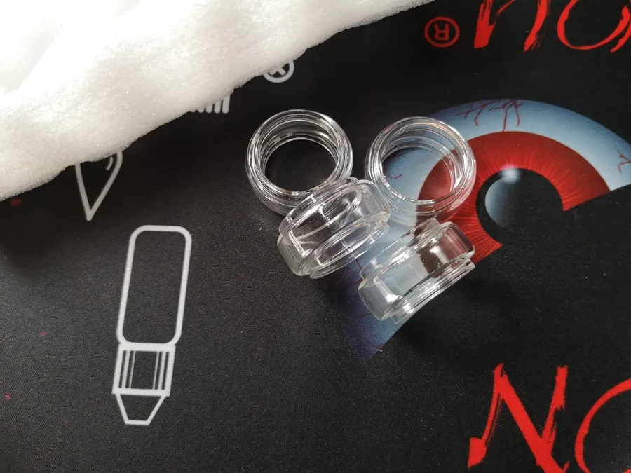 Stick V9 Max Extended Pyrex Glass Tube Fat Boy Convex Clear Color Replacement Sleeve Bulb Bubble Tubes Stick V9 Max Tank