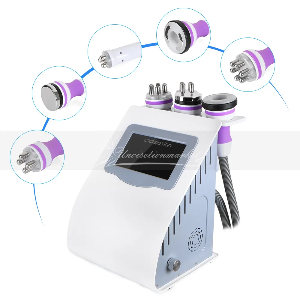 Ultrasonic Cavitation At Home Slimming Machine 5 In1 Radio Frequency RF Vacuum Skin Care Body