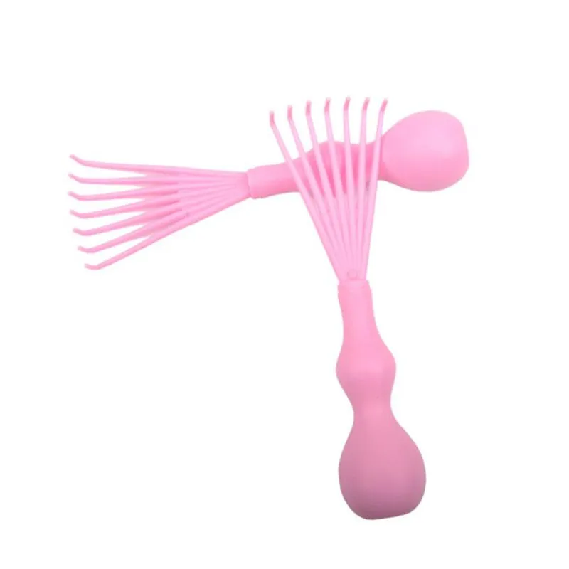 Brosse à cheveux en plastique nettoyant Mini peigne à cheveux pour le nettoyage de la petite brosse à cheveux outils de beauté expédition rapide F3768