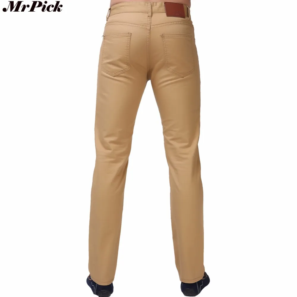 Jeans da uomo Jeans casual dritti Design alla moda Pantaloni da uomo Bianco Blu Rosso L9761