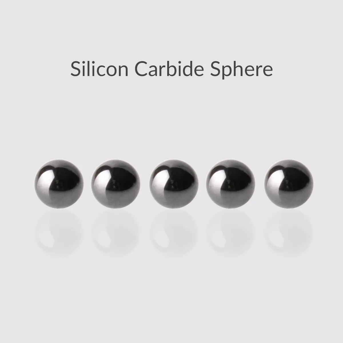 5 -миллиметровый терп -жемчуг вставьте черный кремниевый карбид сферы SIC SIC SCUREMVIN