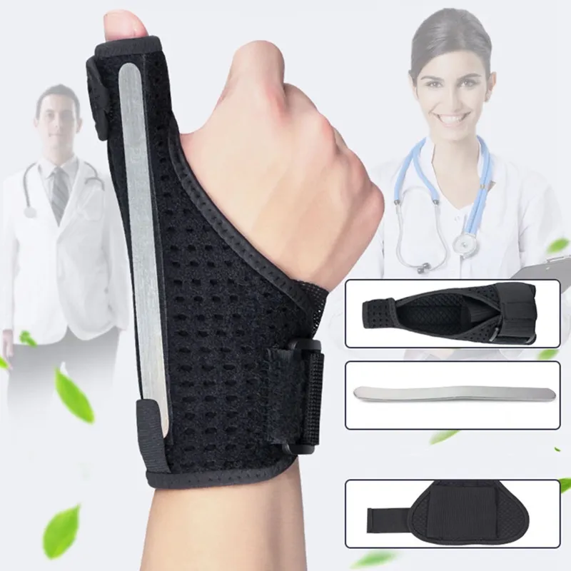 One Piece Medical Wrist Thumb Hand Spica Splint Support Brace