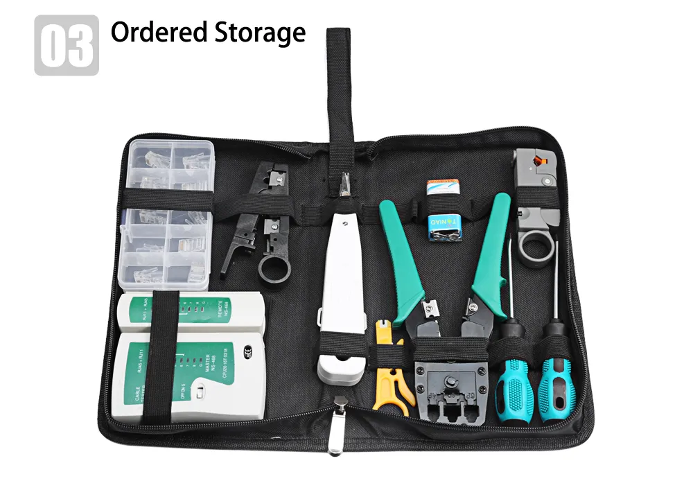 12 In 1 Computer Repair Tool Kit Pro Tech Toolkit For Network ...