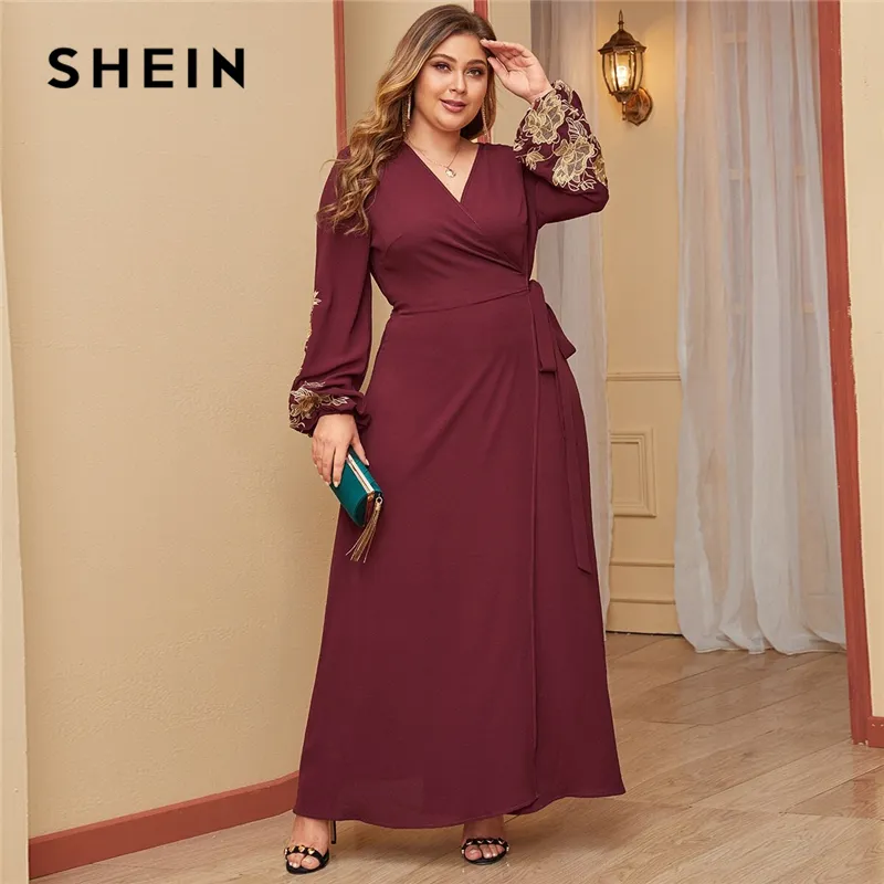 SHEIN Plus Size Maxi Dress